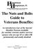 The Nuts and Bolts Guide to Veterans Benefits: