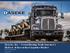 Daseke, Inc. Consolidating North America s Flatbed & Specialized Logistics Market Q Earnings August 9 th