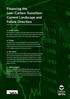 Financing the Low- Carbon Transition: Current Landscape and Future Direction