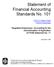 Statement of Financial Accounting Standards No. 101
