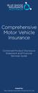 Comprehensive Motor Vehicle Insurance