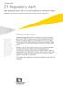 EY Regulatory Alert. Executive summary. SEBI releases Discussion Paper on review of framework for Institutional Trading