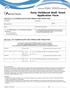 Early Childhood Staff Grant Application Form