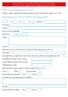 BMI Card application form