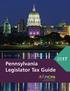 Pennsylvania. Legislator Tax Guide