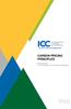 CARBON PRICING PRINCIPLES. Prepared by the ICC Commission on Environment and Energy
