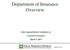 Department of Insurance Overview