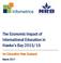 The Economic Impact of International Education in Hawke s Bay 2015/16. for Education New Zealand