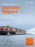 Q1 I Hapag-Lloyd AG. Investor Report. 1 January to 31 March 2018