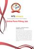 NTS Infotech. Online Form Filling Job