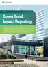 Green Bond Impact Reporting