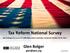 Tax Reform National Survey
