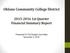 Ohlone Community College District st Quarter Financial Summary Report