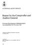 Report by the Comptroller and Auditor General