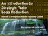 An Introduction to Strategic Water Loss Reduction