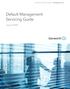 Default Management Servicing Guide