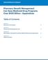 Appendix I: Data Sources and Analyses. Appendix II: Pharmacy Benefit Management Tools