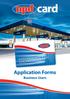Application Forms Business Users