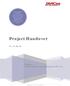 Project Handover. Dr. JA Healy. Publisher JAHCon Physical Asset Management Pty. Ltd.