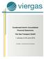Condensed Interim Consolidated Financial Statements Vier Gas Transport GmbH