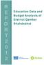 R E P O R T 2. Education Data and. District Qambar