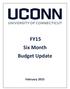 FY15 Six Month Budget Update