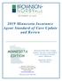 2019 Minnesota Insurance Agent Standard of Care Update and Review