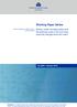 Working Paper Series. Money, credit, monetary policy and the business cycle in the euro area: what has changed since the crisis?