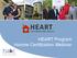 HEART Program Income Certification Webinar