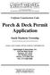 Porch & Deck Permit Application
