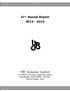 41 st Annual Report