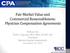 Fair Market Value and Commercial Reasonableness: Physician Compensation Agreements