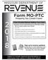 Form MO-PTC. Property Tax Credit Claim. Final Checklist Before Mailing Your Claim
