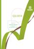 Q3/2014. Interim Report. 1 January 30 September 2014 RAISIO PLC FINANCIAL STATEMENTS 2011