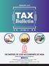 FEBRUARY, 2019 TAX. Bulletin VOLUME - 34 THE INSTITUTE OF COST ACCOUNTANTS OF INDIA. (Statutory Body under an Act of Parliament)