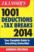 1001 DEDUCTIONS AND TAX BREAKS 2014