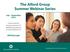 The Alford Group Summer Webinar Series