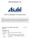 Asahi Breweries, Ltd.