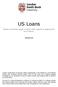 US Loans. Please read these pages carefully with regards to applying for your loan(s). 2018/19