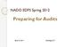 NADO EDFS Spring Preparing for Audits
