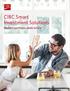 CIBC Smart Investment Solutions Modern portfolios made simple