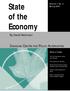 State. of the Economy CANADIAN CENTRE FOR POLICY ALTERNATIVES. By David Robinson. Volume 1 No. 2 Spring What s Inside: