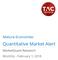 Mature Economies. Quantitative Market Alert