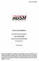 RUSH ENTERTAINMENT GROUP. Terms and Conditions. Rush Entertainment Group AS. Up to SEK 50,000,000. Senior Secured Fixed Rate Bonds ISIN: NO