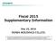 Fiscal 2015 Supplementary Information May 10, 2016