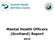 Mental Health Officers (Scotland) Report