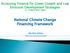 National Climate Change Financing Framework