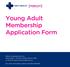 Young Adult Membership Application Form