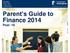 Parent s Guide to Finance Post -16