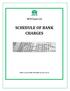 SCHEDULE OF BANK CHARGES CFIBG/ Sri Lanka/ PPDD/ / Essential/ Internal